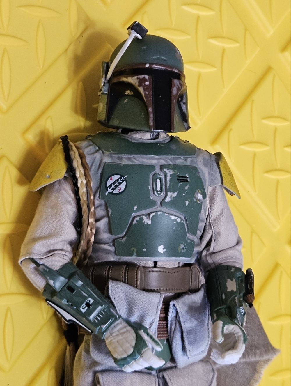Star Wars Boba Fett Green and Yellow 12" Collectible Action Figure